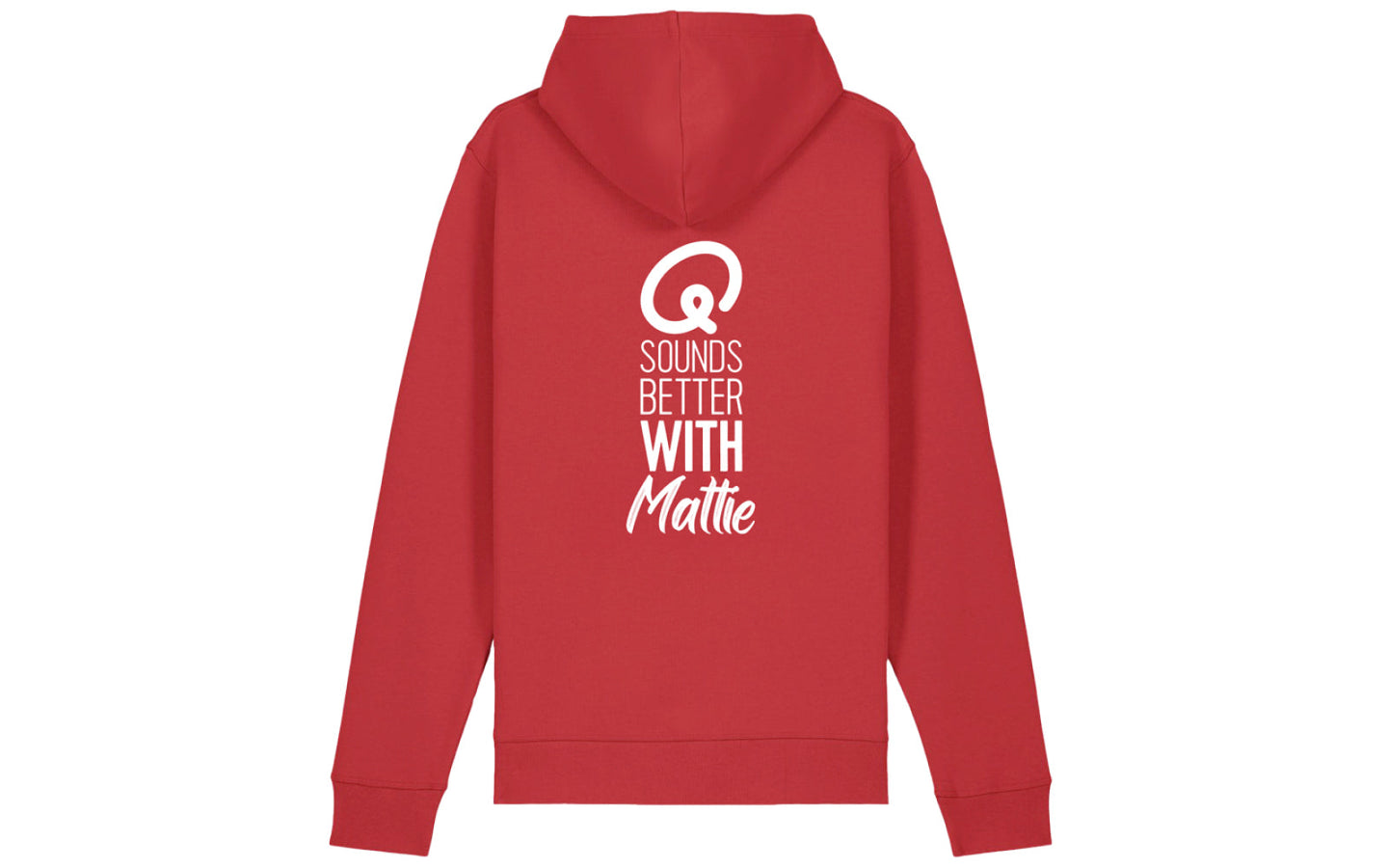 Hoodie - Q sounds better with you gepersonaliseerd - afbeelding 3