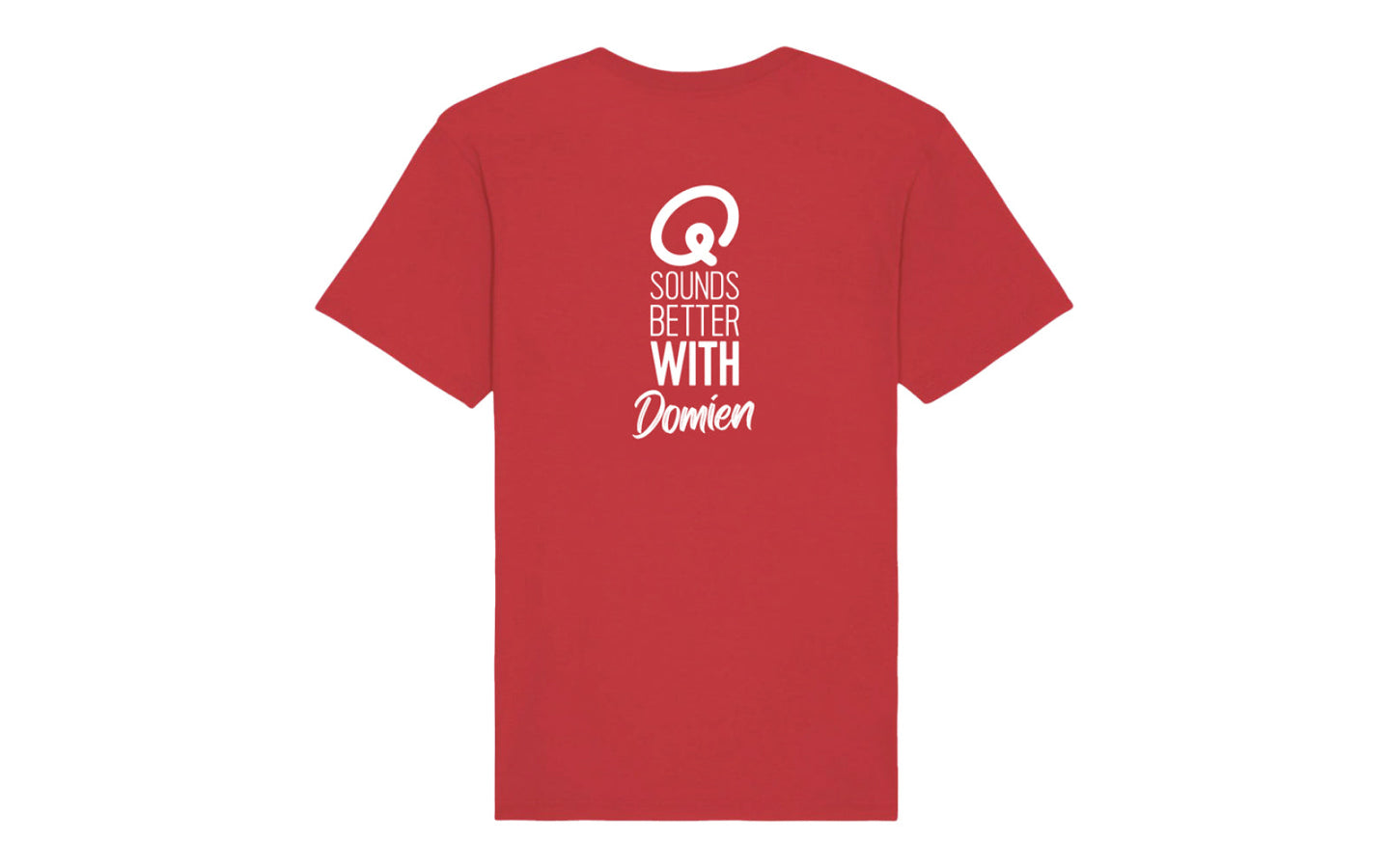 T-shirt - Q sounds better with you gepersonaliseerd - afbeelding 6
