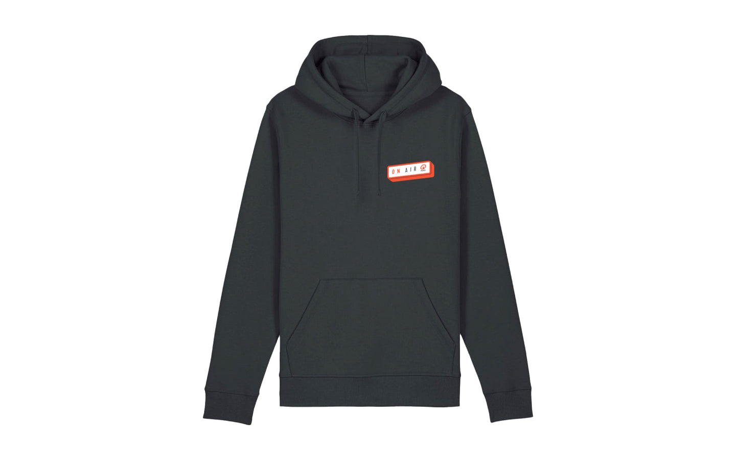 Hoodie - Qmusic On Air - zwart - afbeelding 1