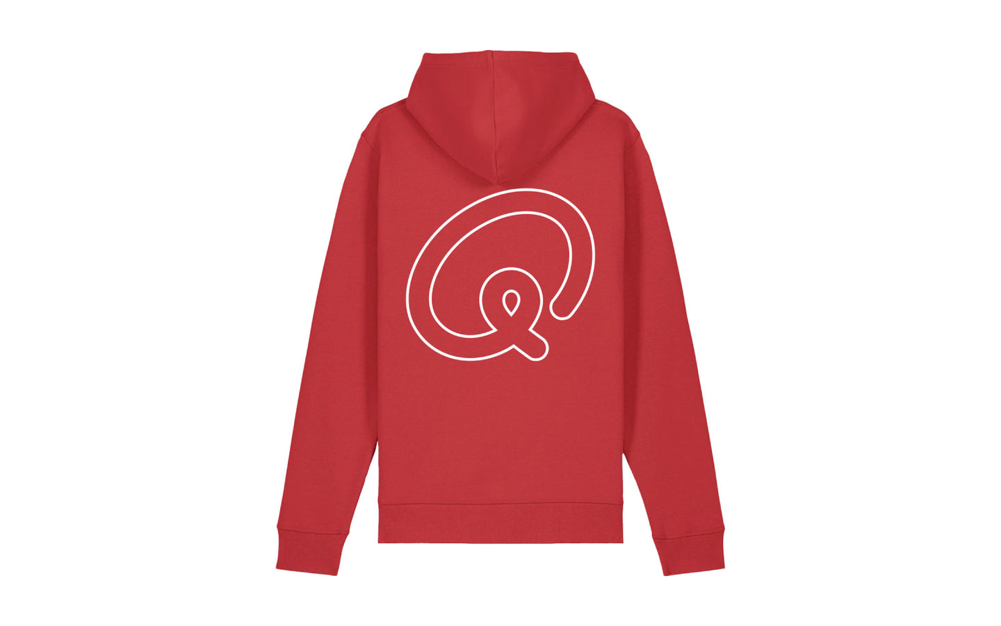 Hoodie - Qmusic On Air - rood - afbeelding 2
