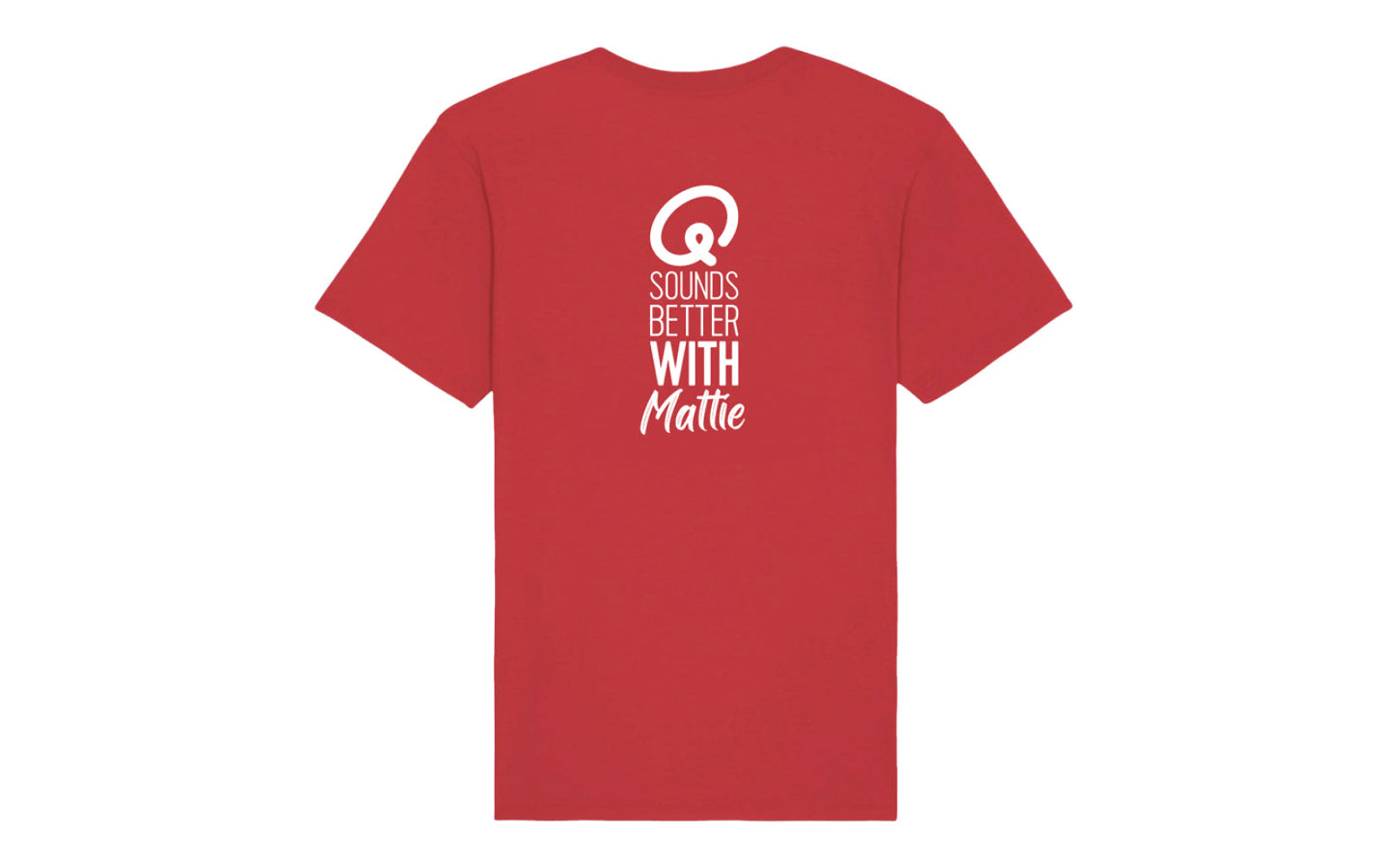 T-shirt - Q sounds better with you gepersonaliseerd - afbeelding 3