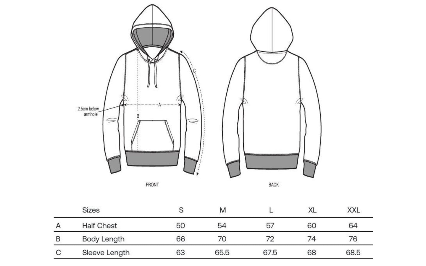 Hoodie - Qmusic On Air - zwart - afbeelding 4