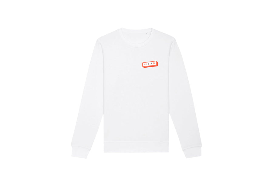 Sweater - Qmusic On Air - wit - afbeelding 1