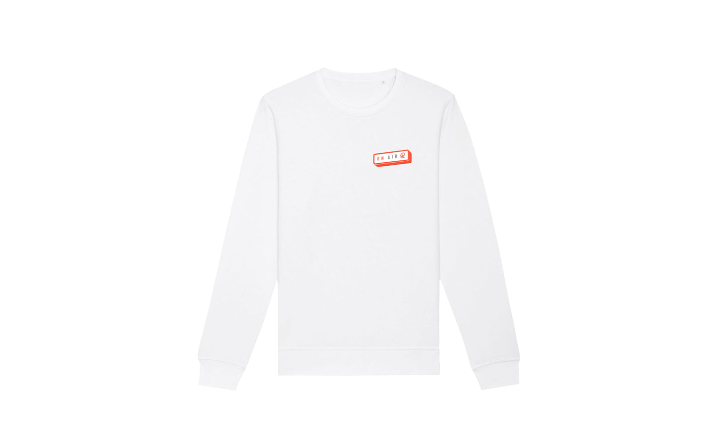 Sweater - Qmusic On Air - wit - afbeelding 1
