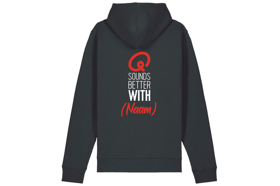 Hoodie - Q sounds better with you gepersonaliseerd - afbeelding 1