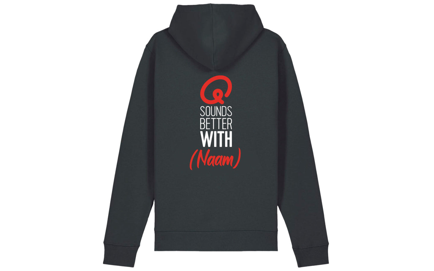 Hoodie - Q sounds better with you gepersonaliseerd - afbeelding 1