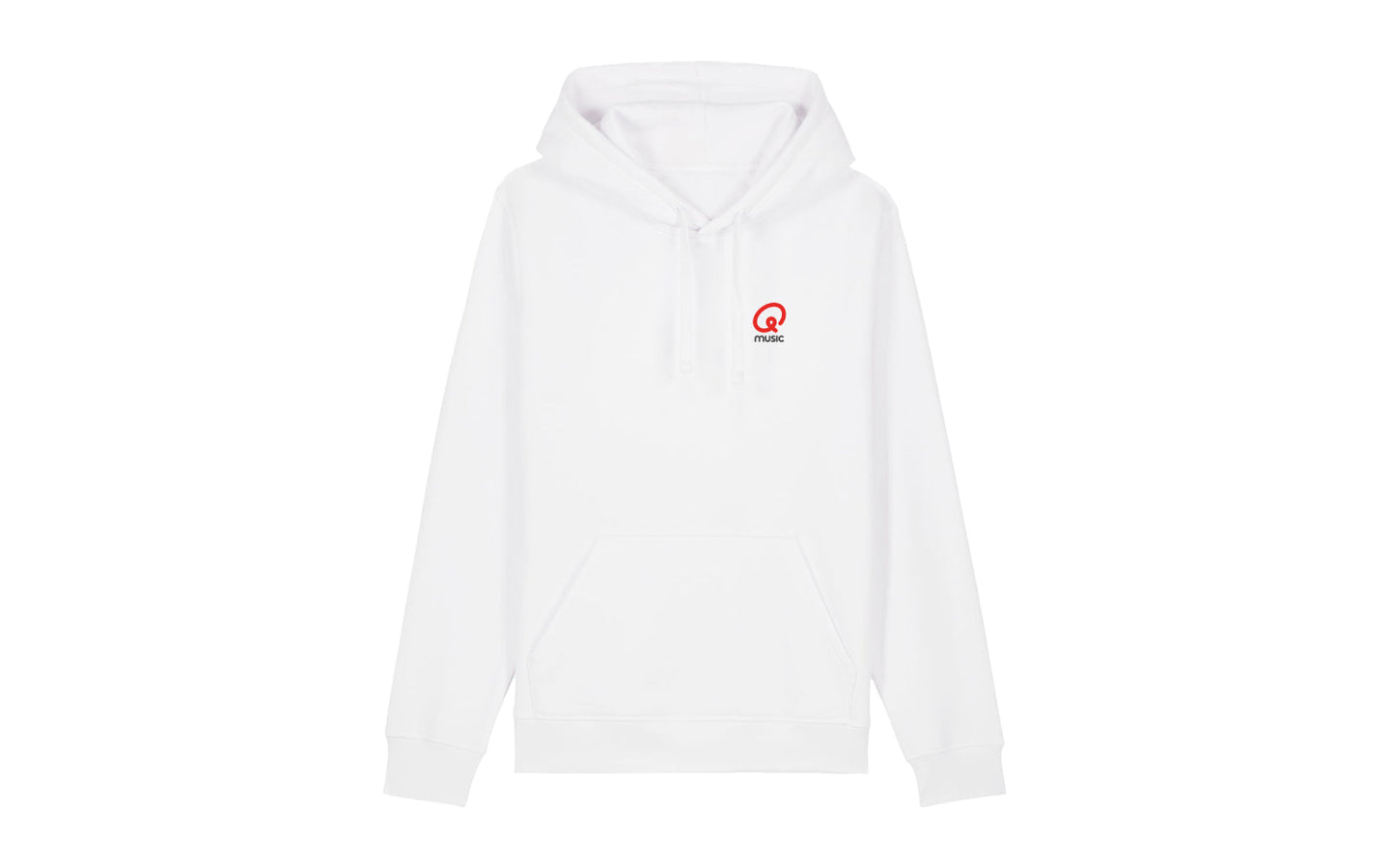 Hoodie - Q Sounds Better With You - gepersonaliseerd - wit - afbeelding 2