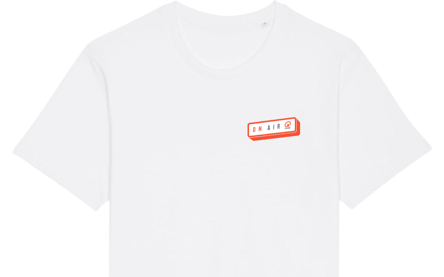 T-shirt - Qmusic On Air - wit - afbeelding 2