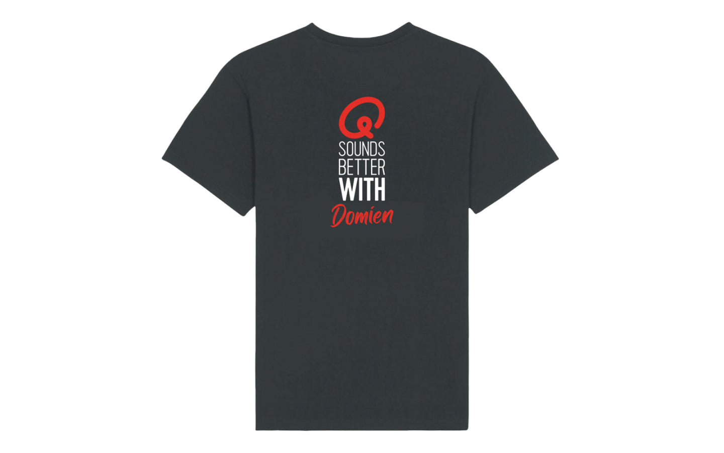 T-shirt - Q sounds better with you gepersonaliseerd - afbeelding 6