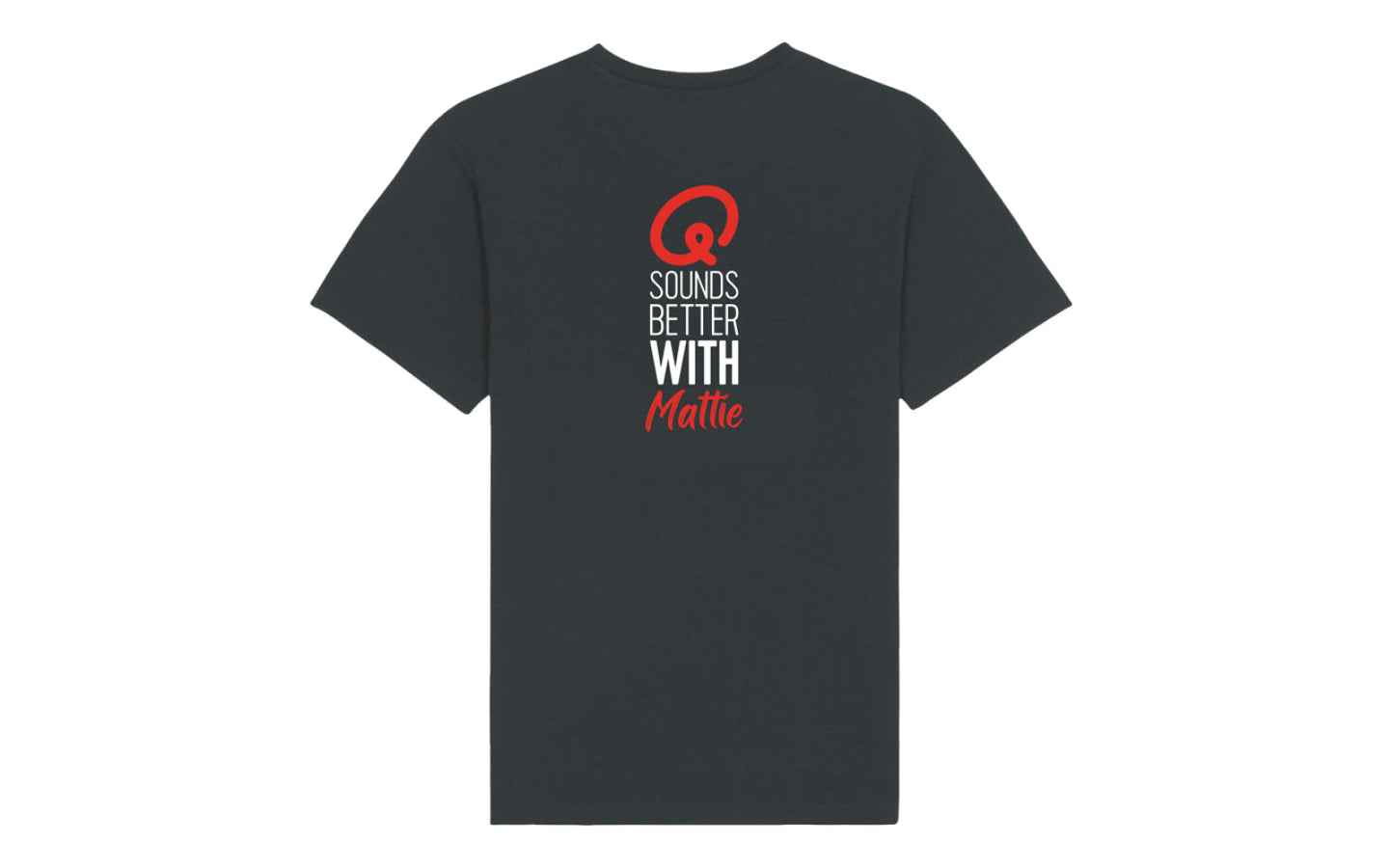 T-shirt - Q sounds better with you gepersonaliseerd - afbeelding 3