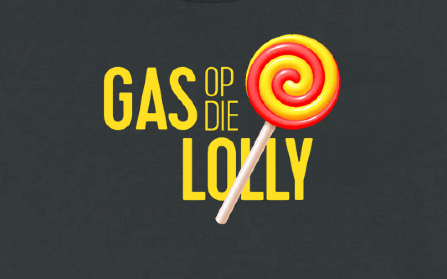 T-shirt 'Gas op die lolly' - afbeelding 2