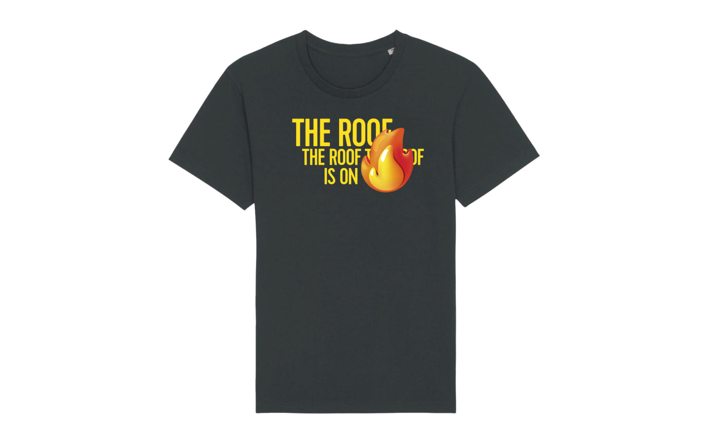 T-shirt 'The roof is on fire' - afbeelding 1