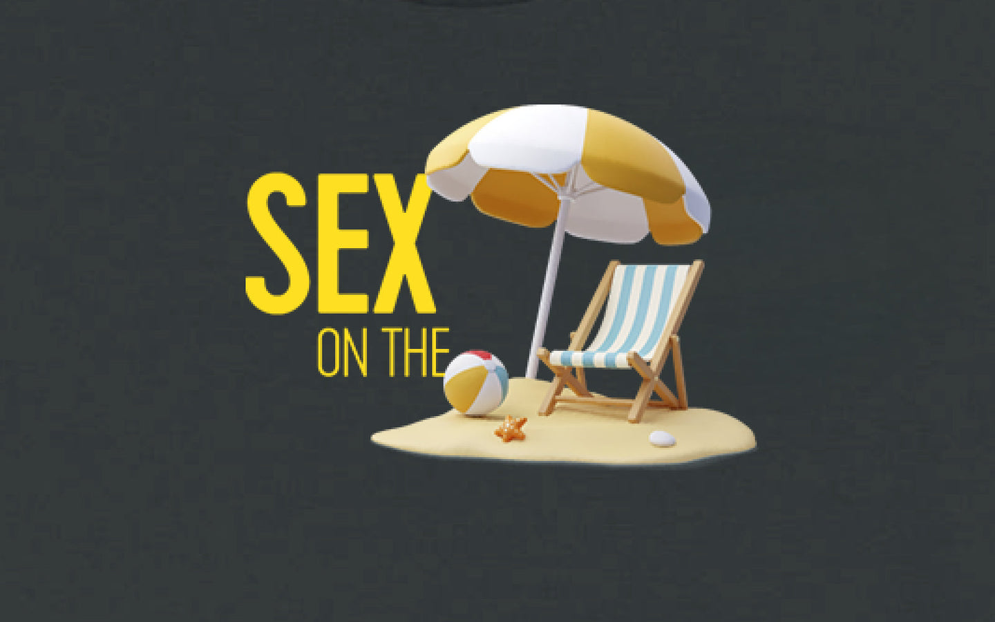 T-shirt 'Sex on the beach' - afbeelding 2