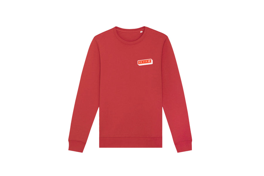Sweater - Qmusic On Air - rood - afbeelding 1