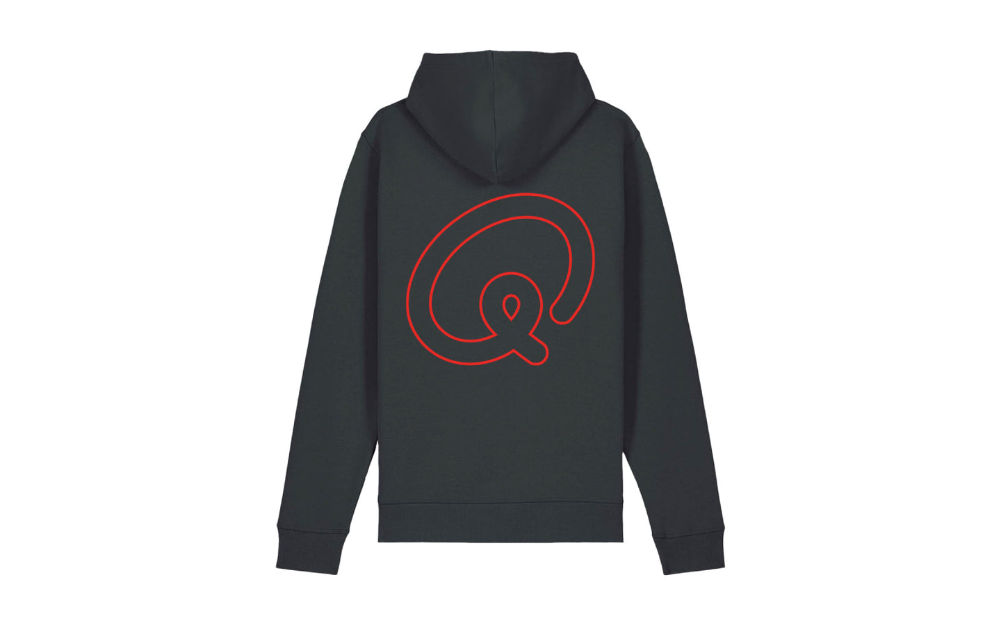 Hoodie - Qmusic On Air - zwart - afbeelding 2