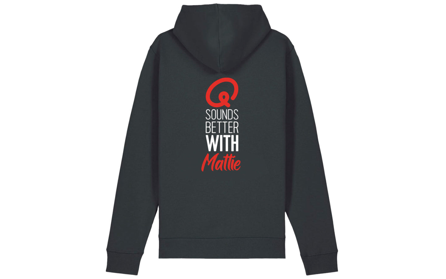 Hoodie - Q sounds better with you gepersonaliseerd - afbeelding 3