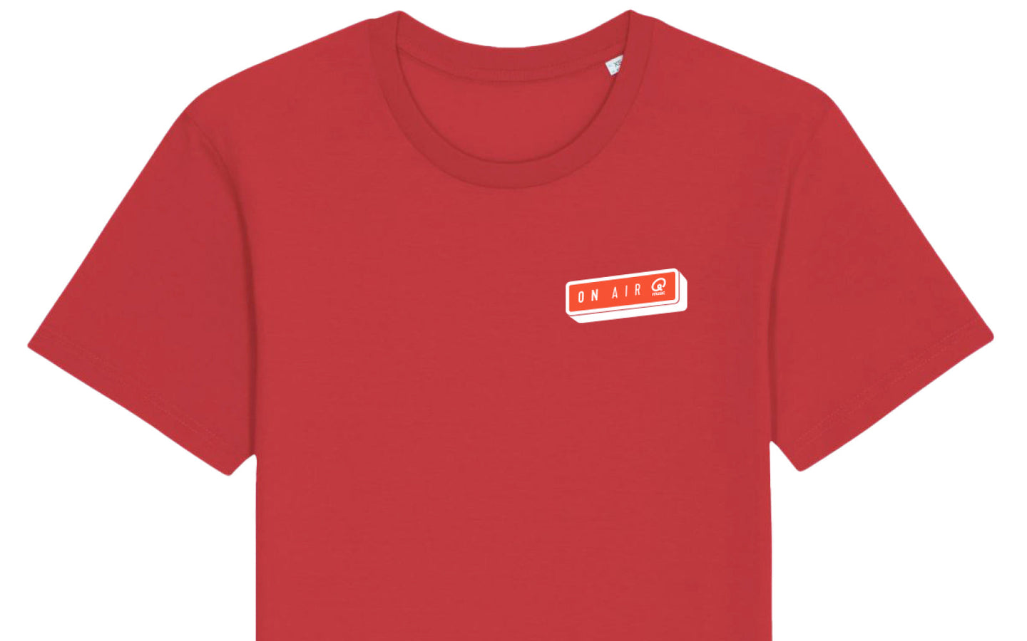 T-shirt - Qmusic On Air - rood - afbeelding 2