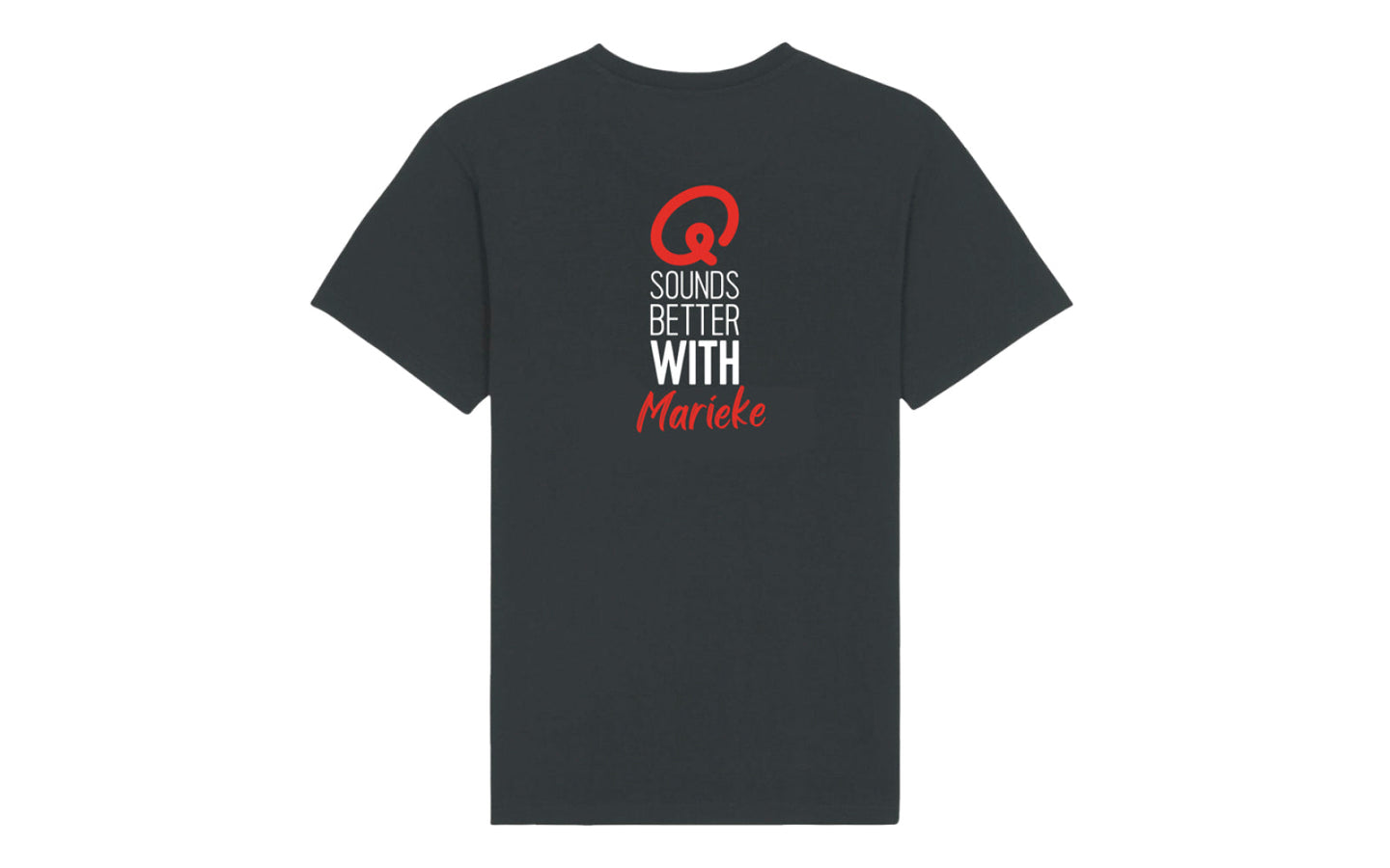 T-shirt - Q sounds better with you gepersonaliseerd - afbeelding 4