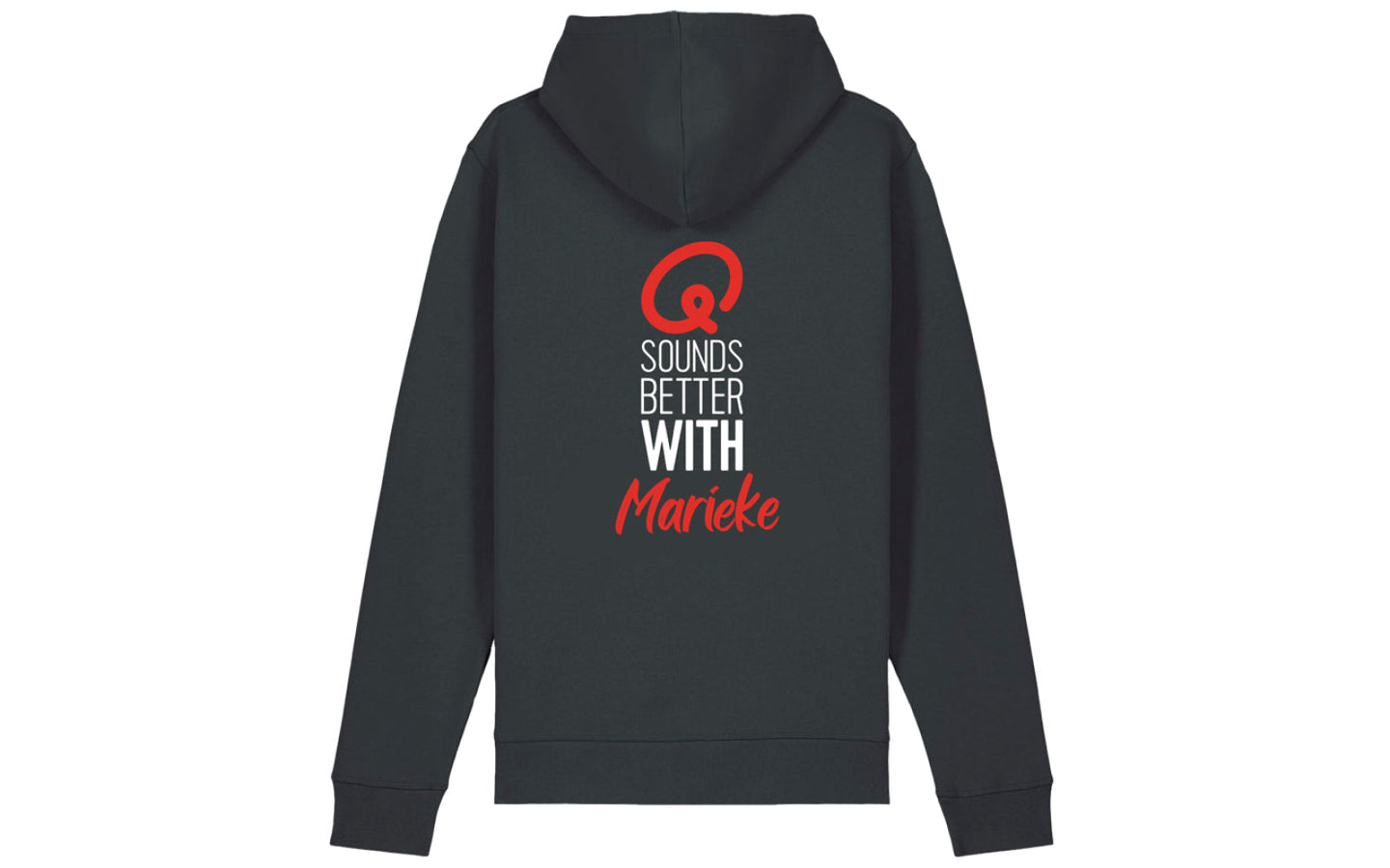 Hoodie - Q sounds better with you gepersonaliseerd - afbeelding 4