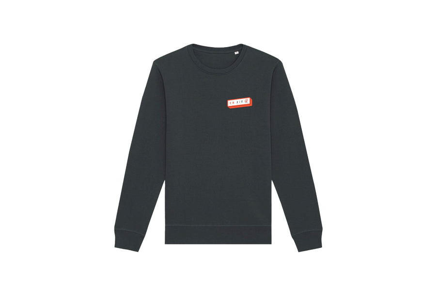 Sweater - Qmusic On Air - zwart - afbeelding 1
