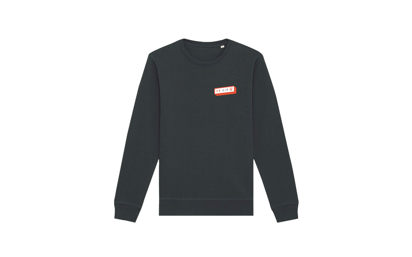 Sweater - Qmusic On Air - zwart - afbeelding 1