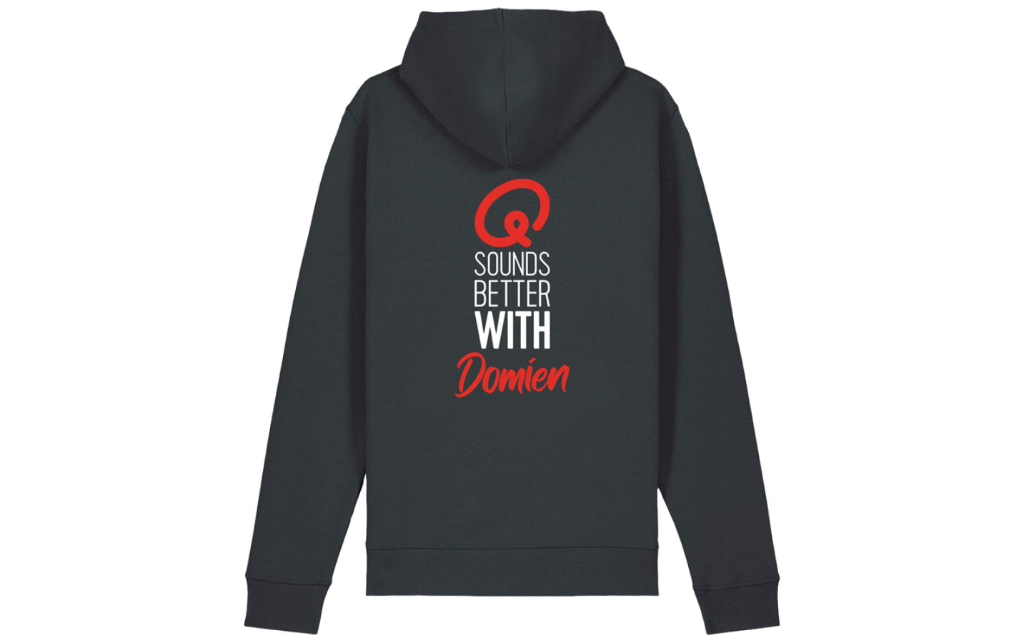 Hoodie - Q sounds better with you gepersonaliseerd - afbeelding 6