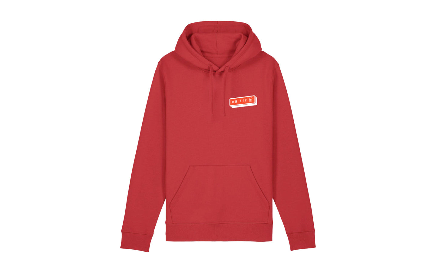 Hoodie - Qmusic On Air - rood - afbeelding 1
